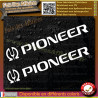 Pioneer sponsor lot planche 2 sticker car audio
