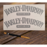 [déstockage] 2 Stickers autocollant harley davidson iron