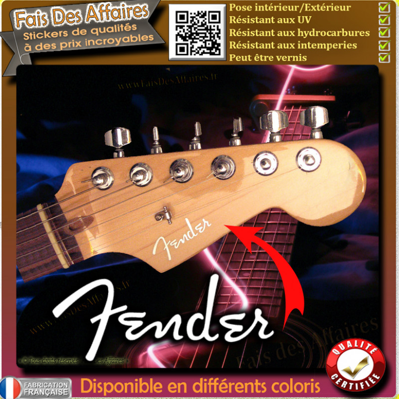 Sticker Autocollant Fender