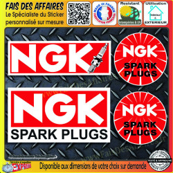 NGK Stickers Autocollant