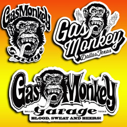 Gas Monkey Garage Stickers...