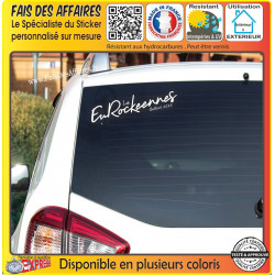 les eurockeennes befort 2023 sticker autocollant