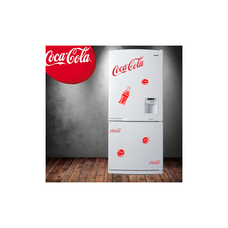 coca cola sticker autocollant