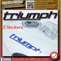 Triumph 2 sticker autocollant