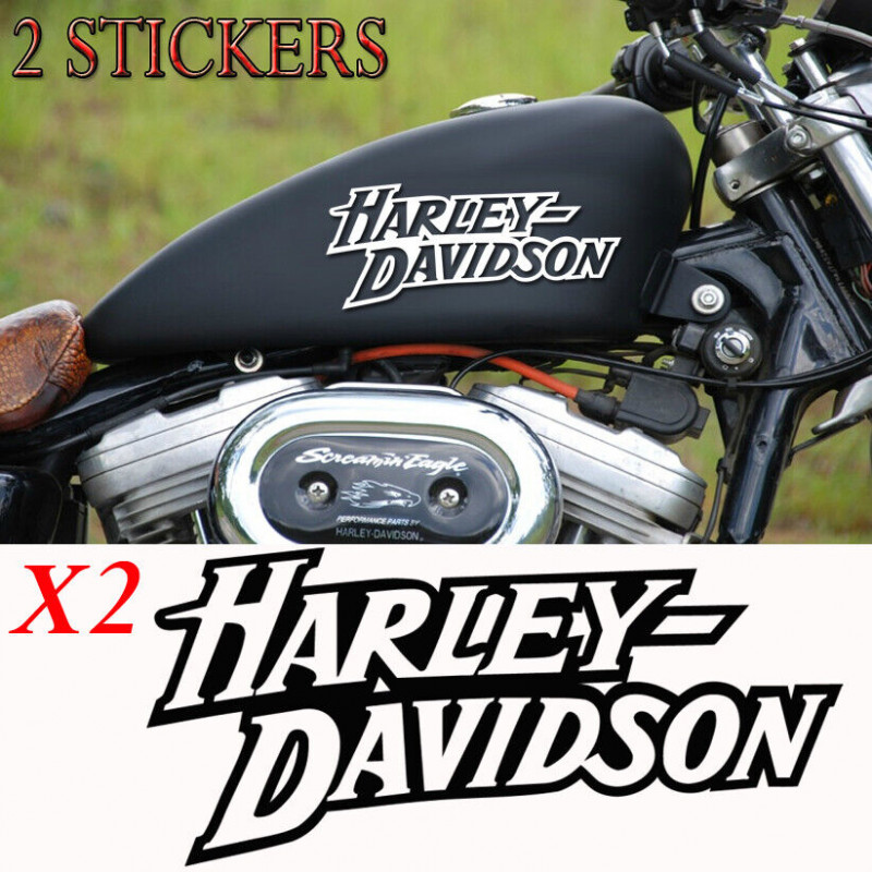 2 sticker autocollant harley davidson iron sportster