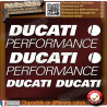 Ducati performance 5 sticker autocollant