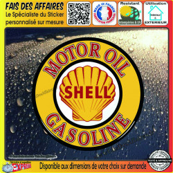 Shell 2 sticker autocollant