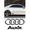 Audi 4 stickers autocollant
