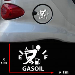 Gasoil sticker autocollant