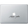 Steve Jobs sticker autocollant